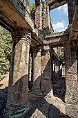 Preah Khan temple - the two-story building.